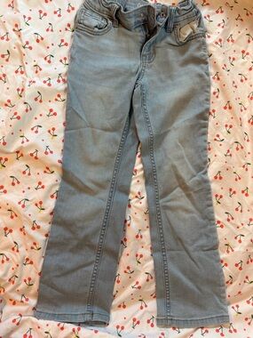 Cat & Jack Light Wash Flare Jeans - Pale Blue
